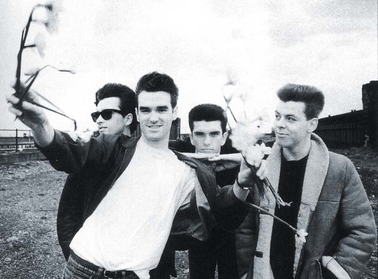The Smiths Morrisey Chucking Some Flowers Around How Beautiful