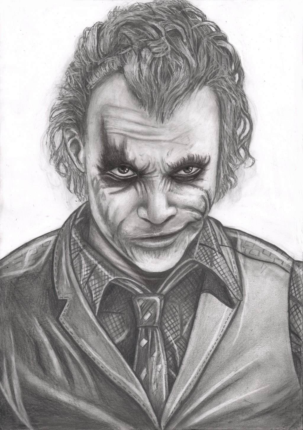 Batman Joker Drawing At Paintingvalley Wallpaper