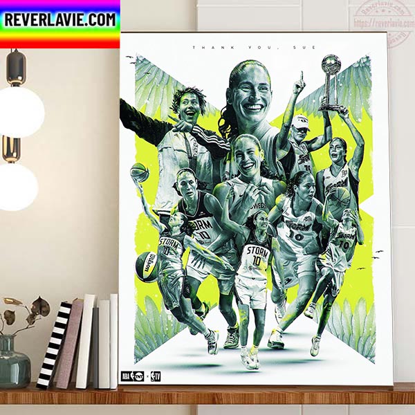 Sue Bird A Legendary Career Thank You Home Decor Poster S Wallpaper
