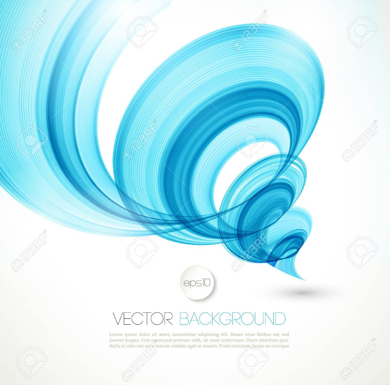 Vector Abstract Twist Waves Background Template Brochure Design