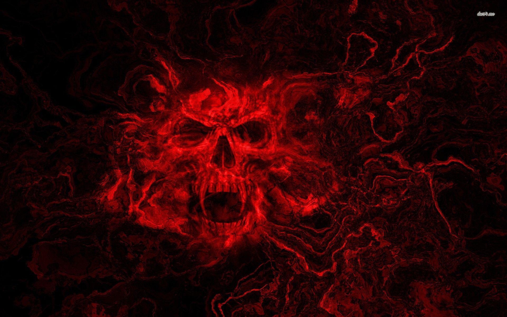Black Skull Wallpaper