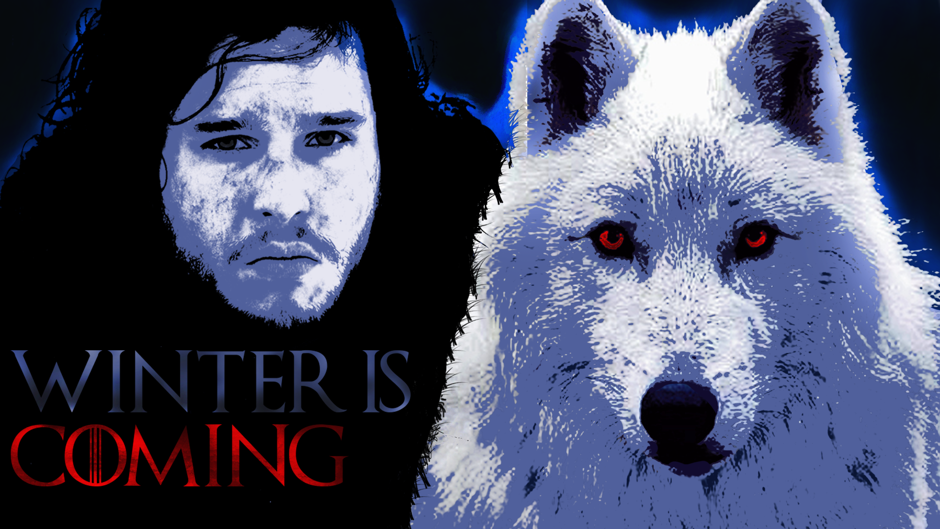  Game Of Thrones Jon Snow Ghost Direwold Hd Wallpaper Papel de Parede 1920x1080
