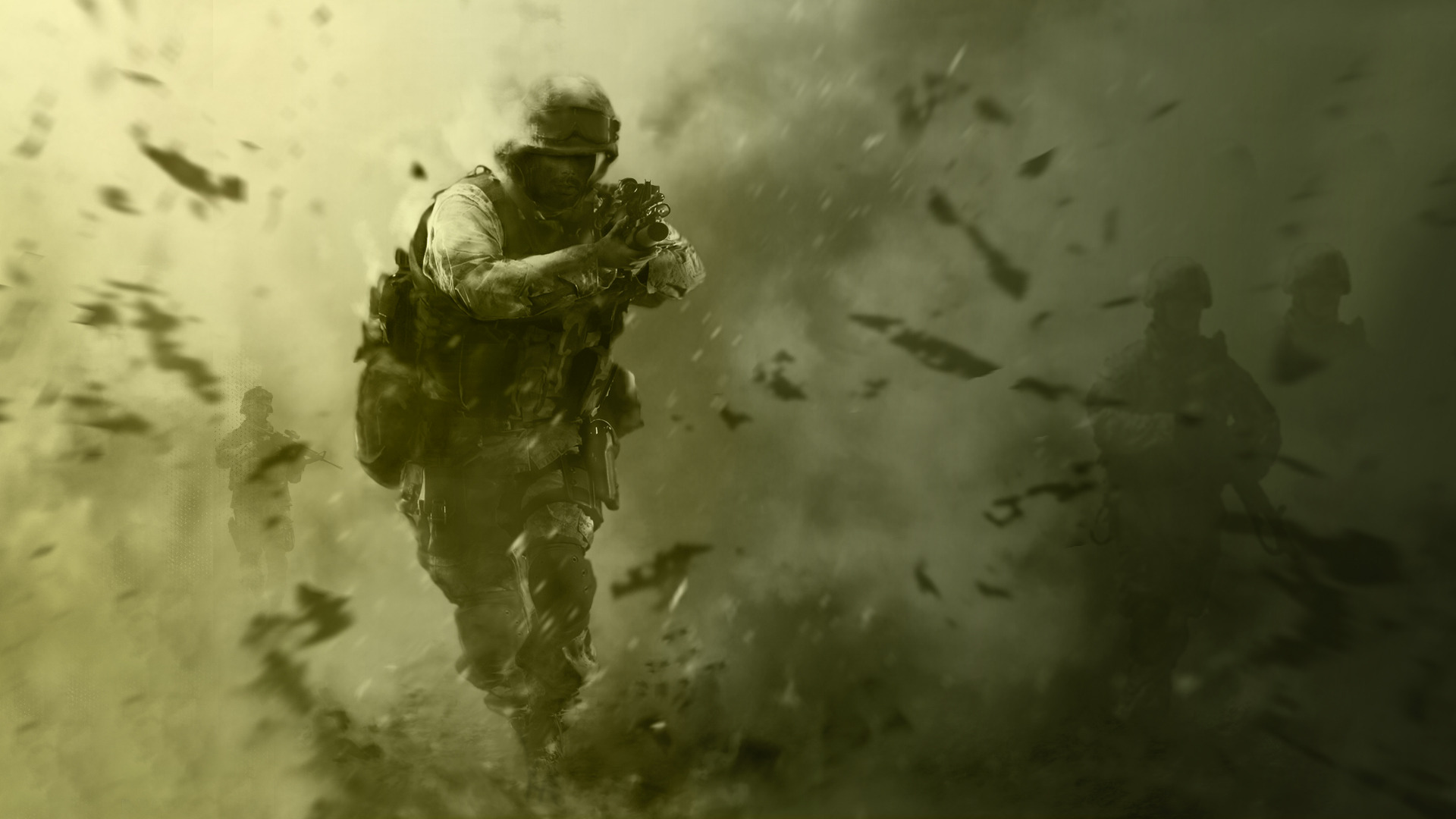 Call Of Duty Modern Warfare Widescreen Wallpaper