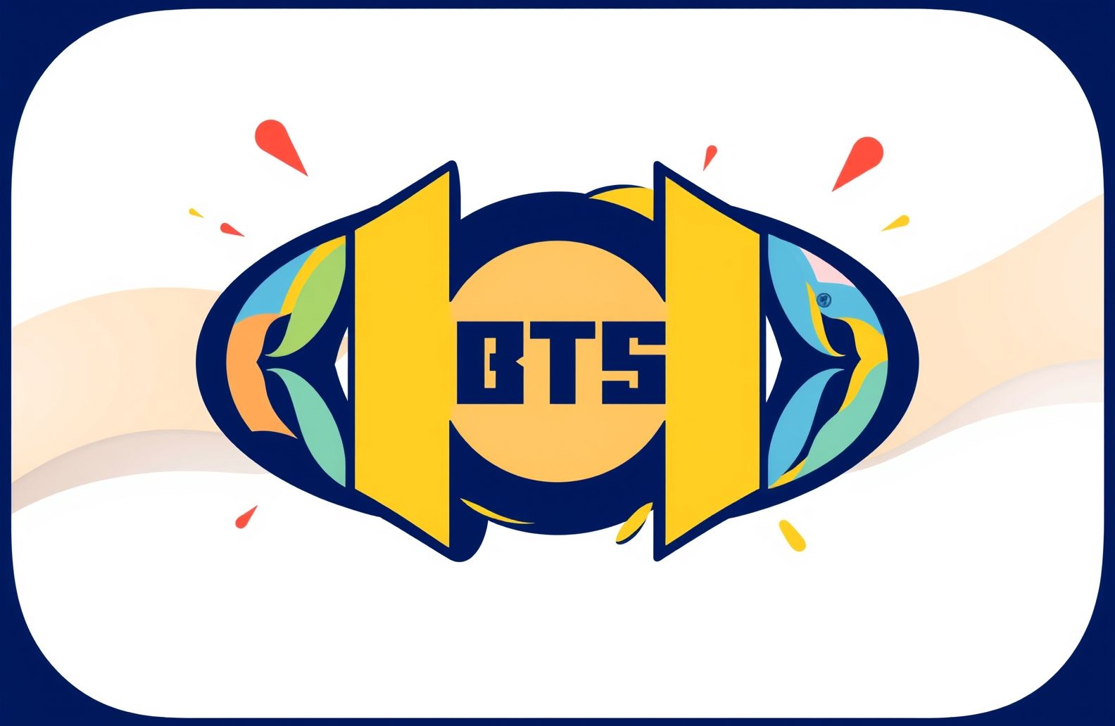 Bts Logo HD Wallpaper