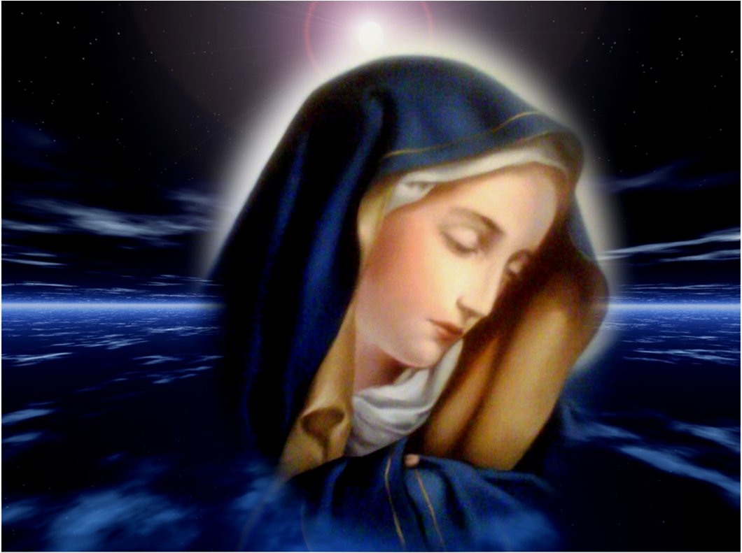 Virgin Mary God Christ Mother Heaven Jesus Rqoi