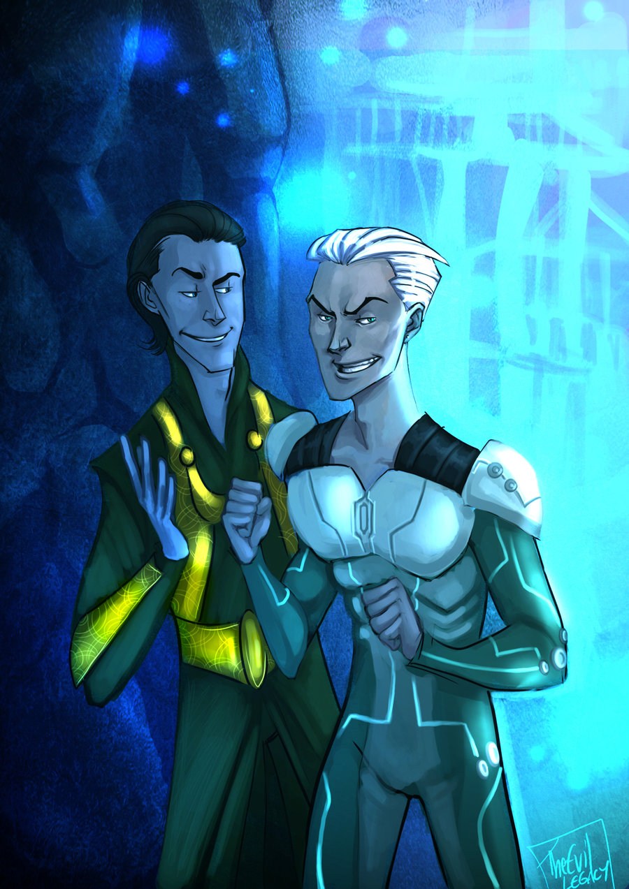 Marvel Loki And Quicksilver By The Evil Legacy