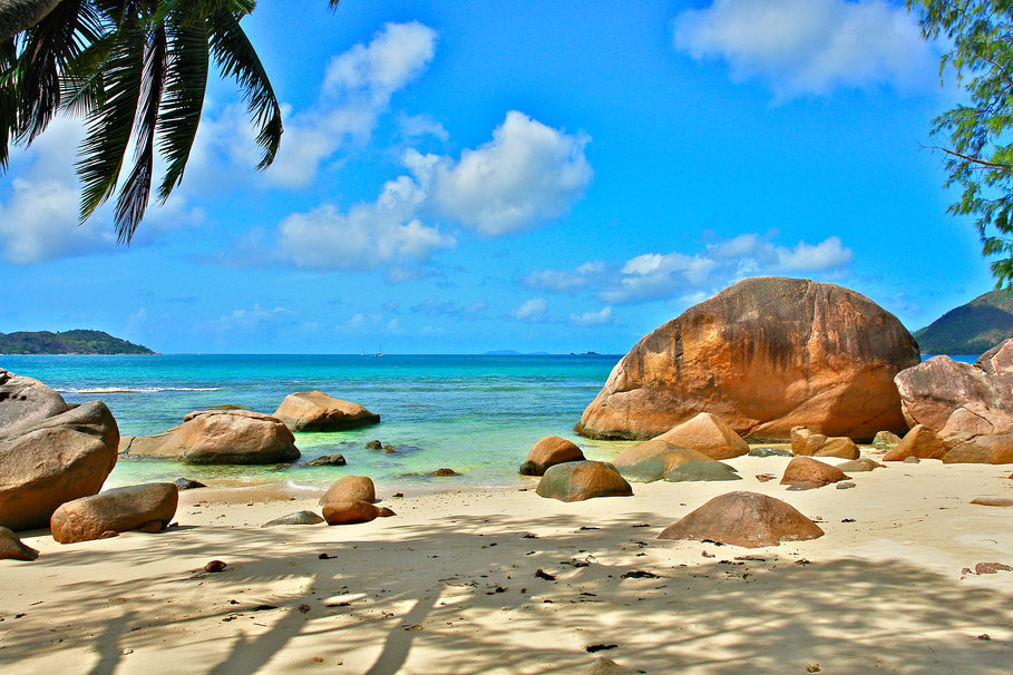 Ocean Seychelles Exotic Nature Relaxation Wallpaper