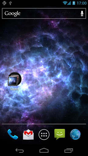 Android Live Wallpaper Turn Dead Screen Alive With Rotating Galaxy