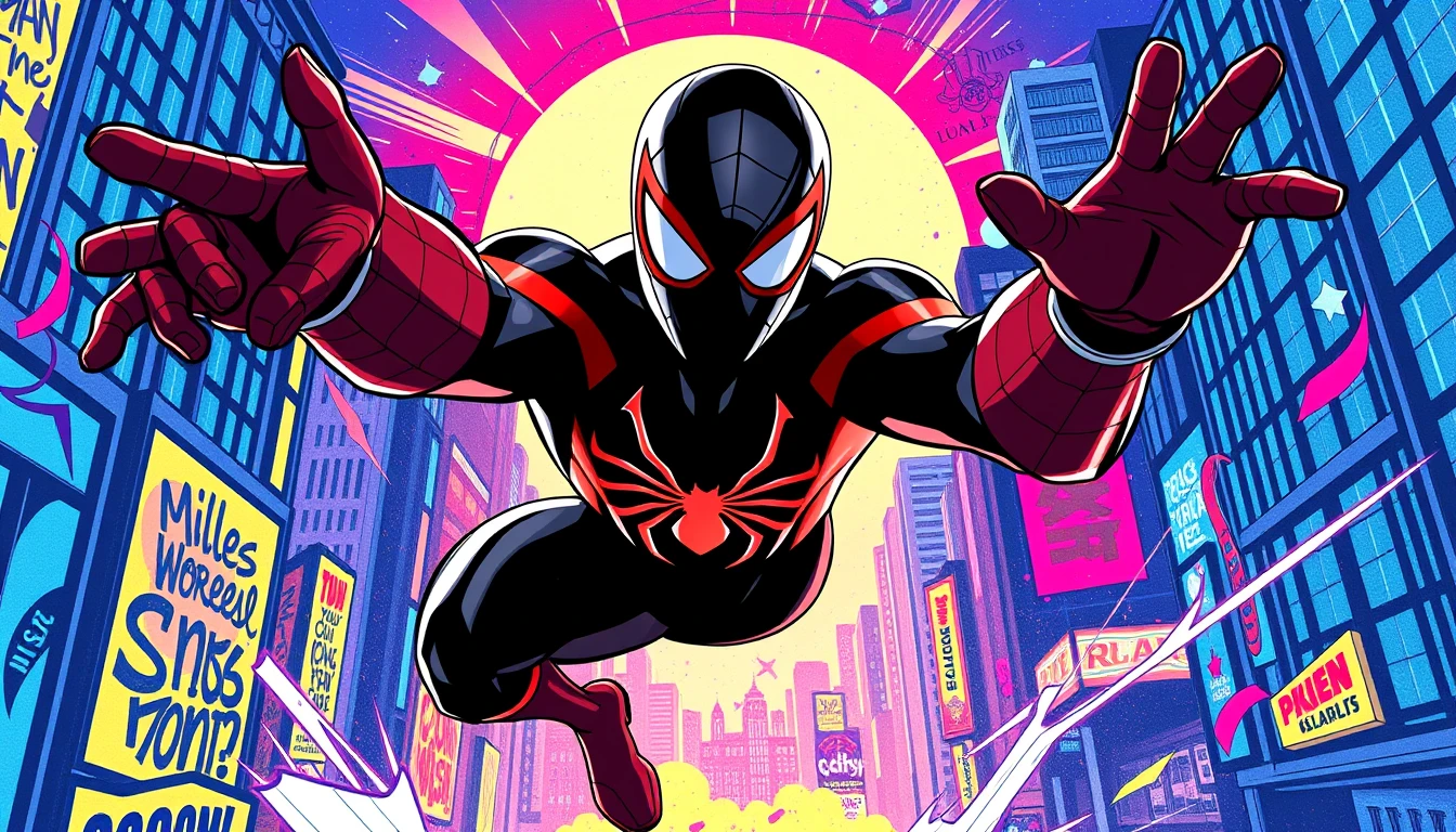 Miles Morales Spider Verse Wallpaper