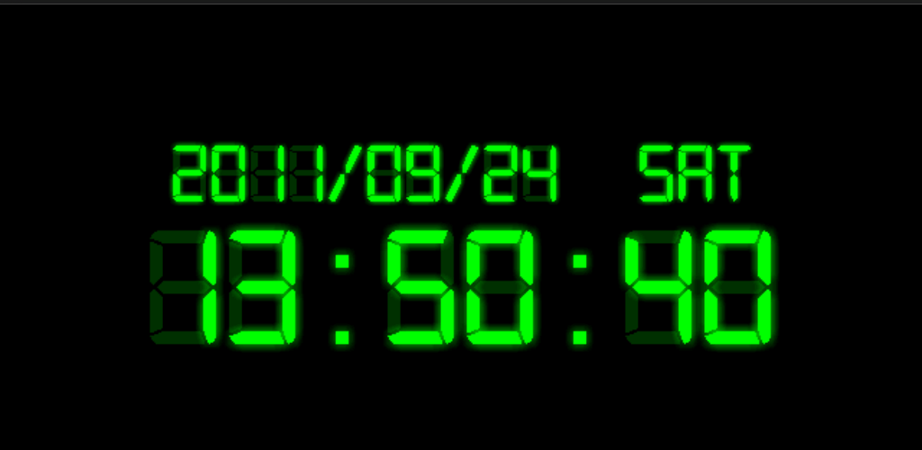 Digital Clock Screensaver Windows Mazpop