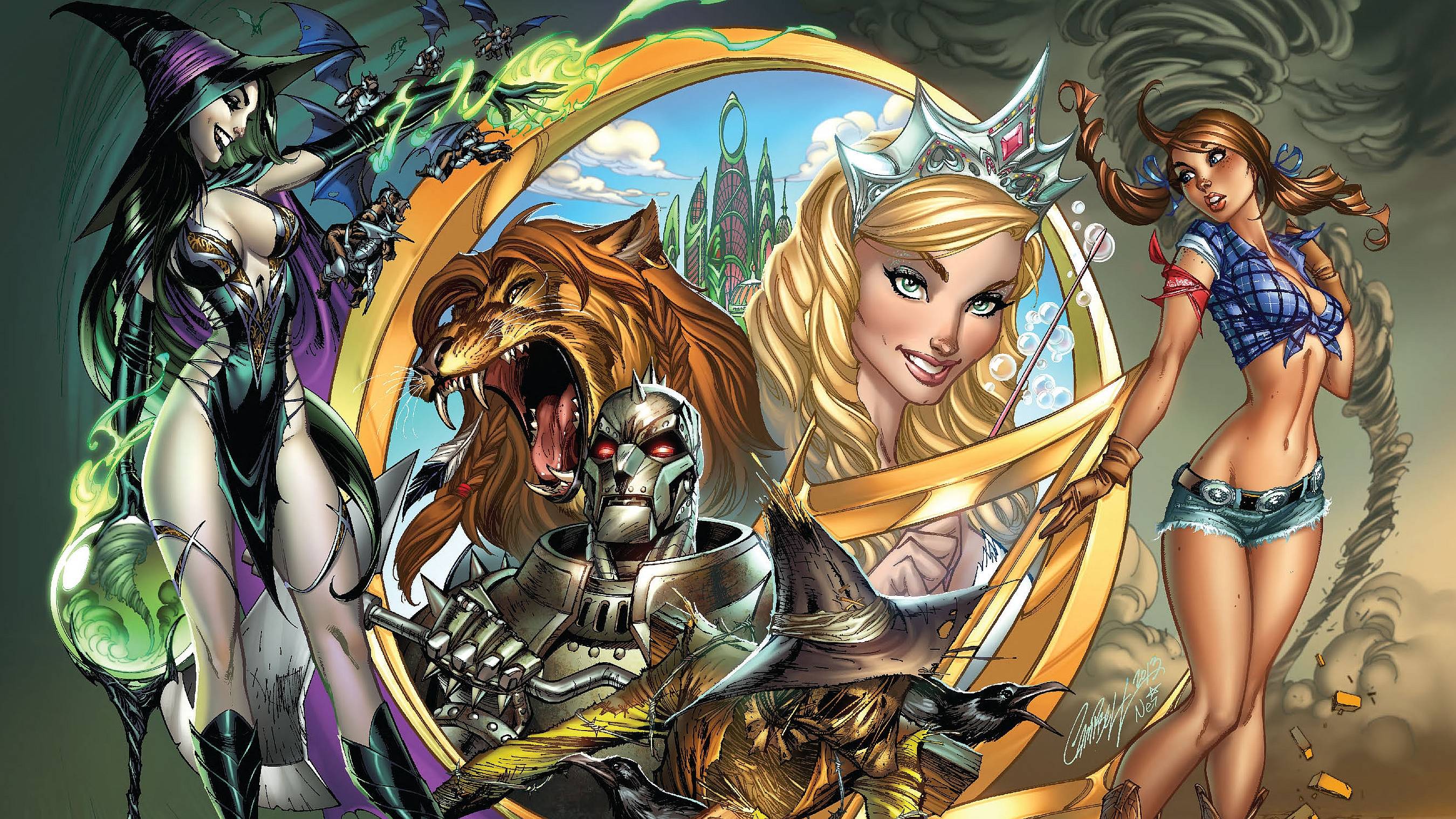 Grimm Fairy Tales Oz Wallpaper Background