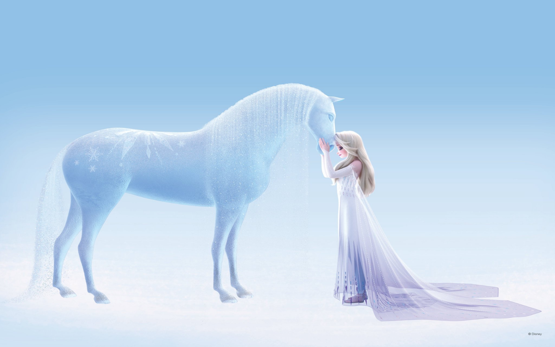 Elsa And Nokk Wallpaper Frozen Uma Aventura Congelante
