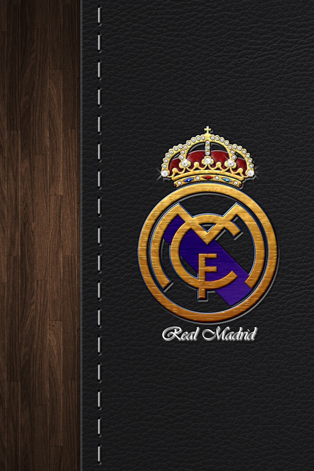 Real Madrid Logo Wallpaper iPhone Funmozar