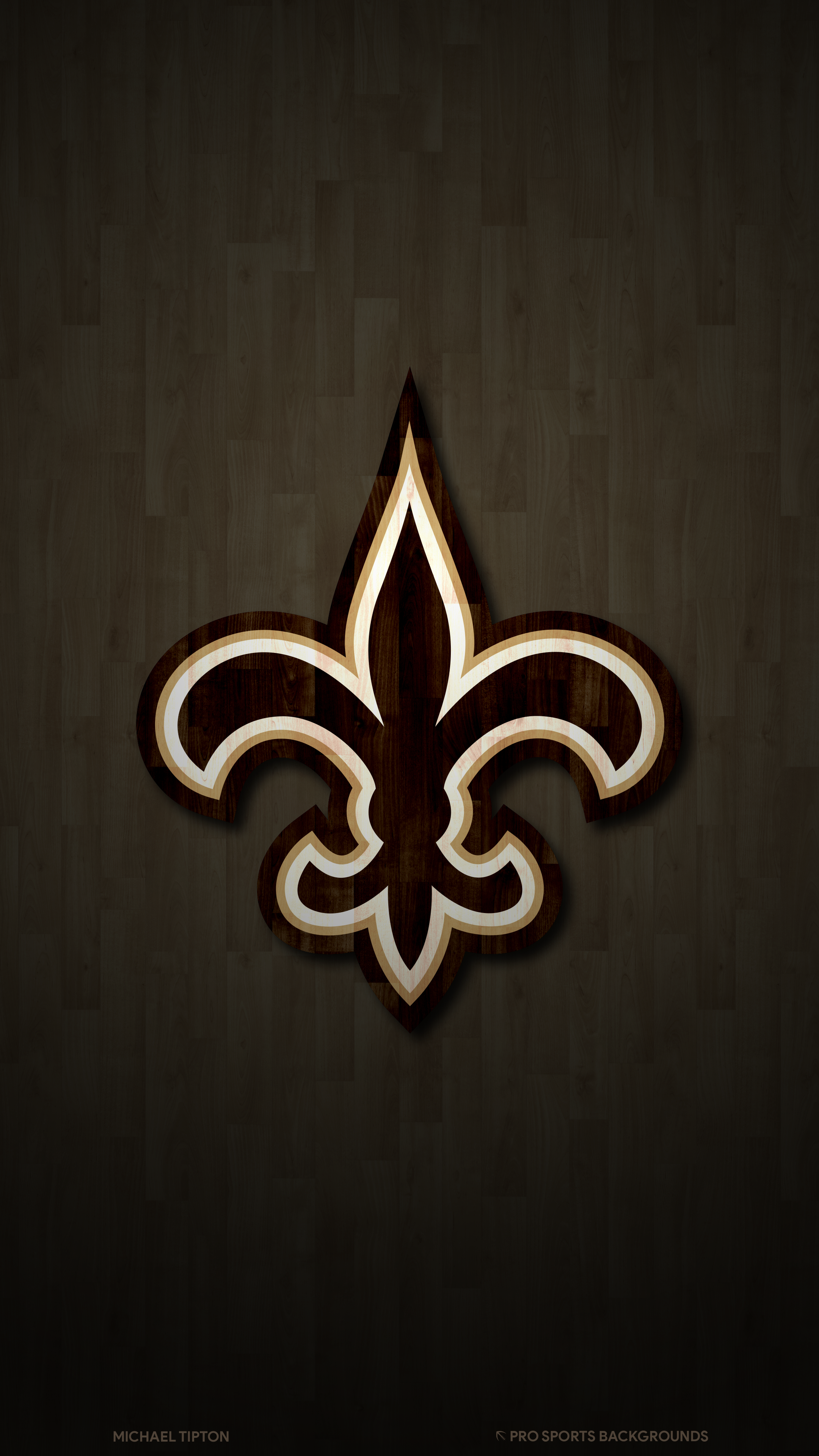 New Orleans Saints iPhone Wallpaper Top