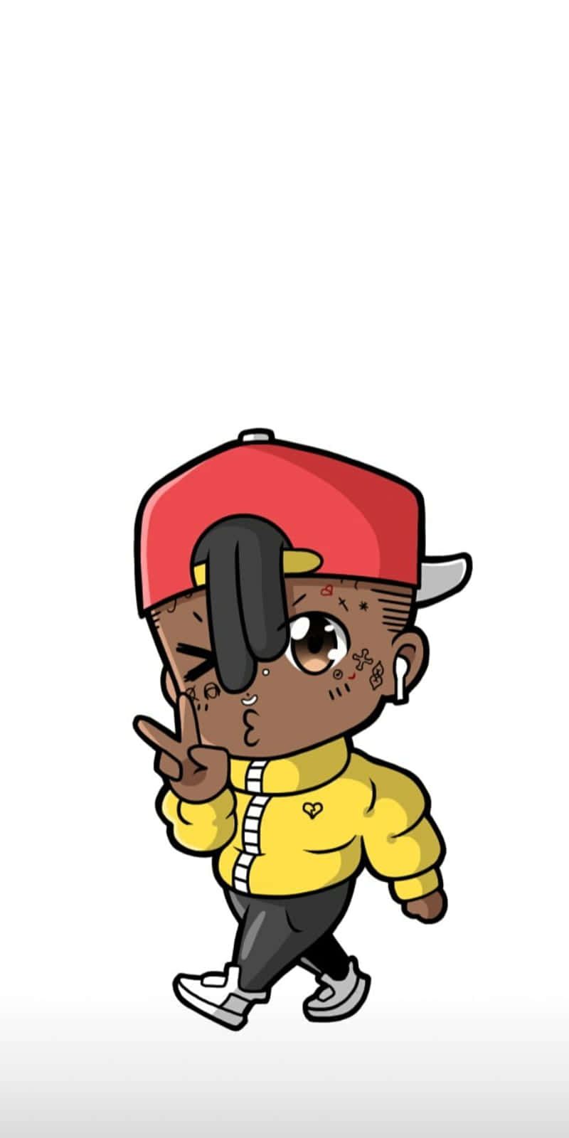 Lil Baby Cartoon Wallpaper