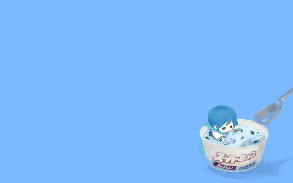 Cute Blue Ice Cream Wallpaper Cute Blue Ice Cream Desktop Background