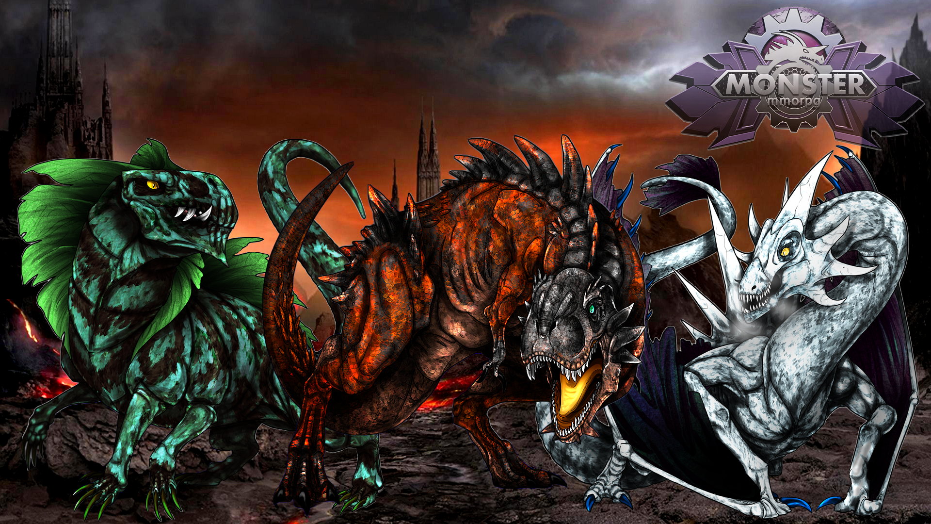 Browser Based Game Monster Mmorpg Wallpaper Play This