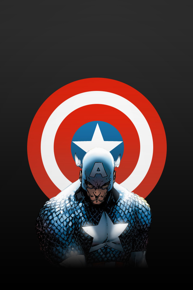 Captain America iPhone Wallpaper Ipod HD