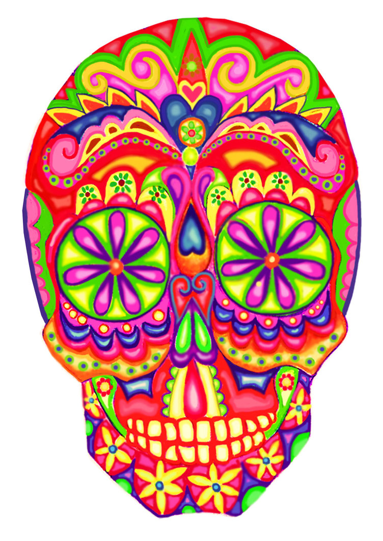 Sugar Skull By Elves And Eagles