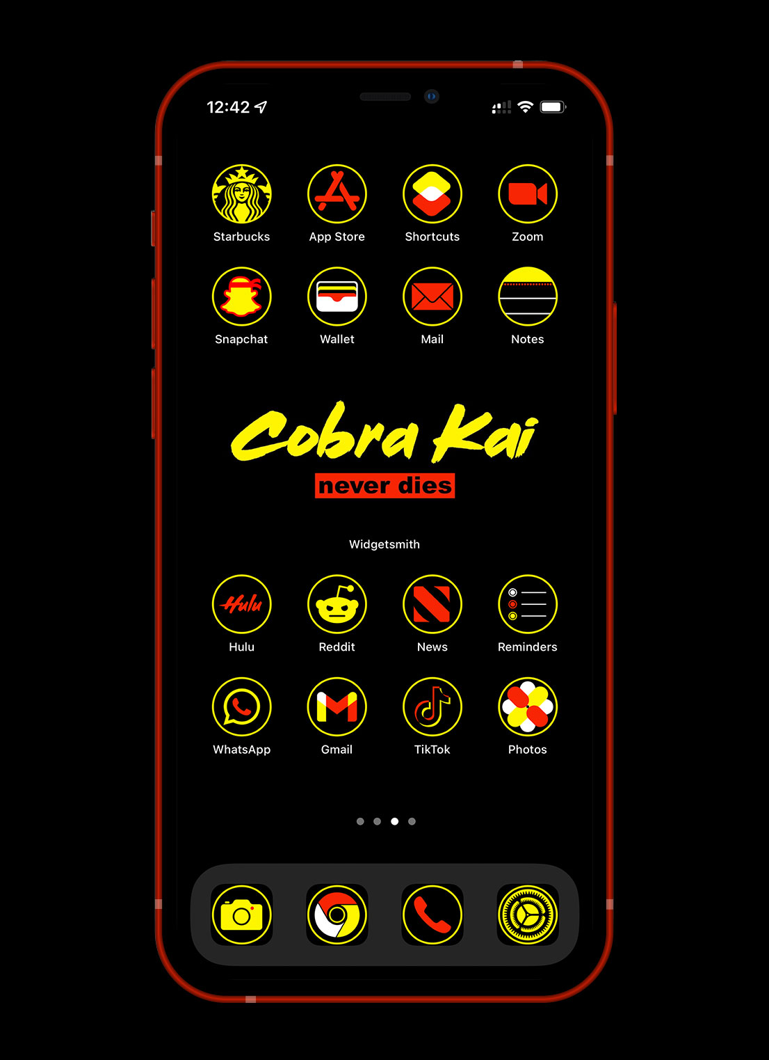 Cobra Kai App Icons For Phone Wallpaper Widgets