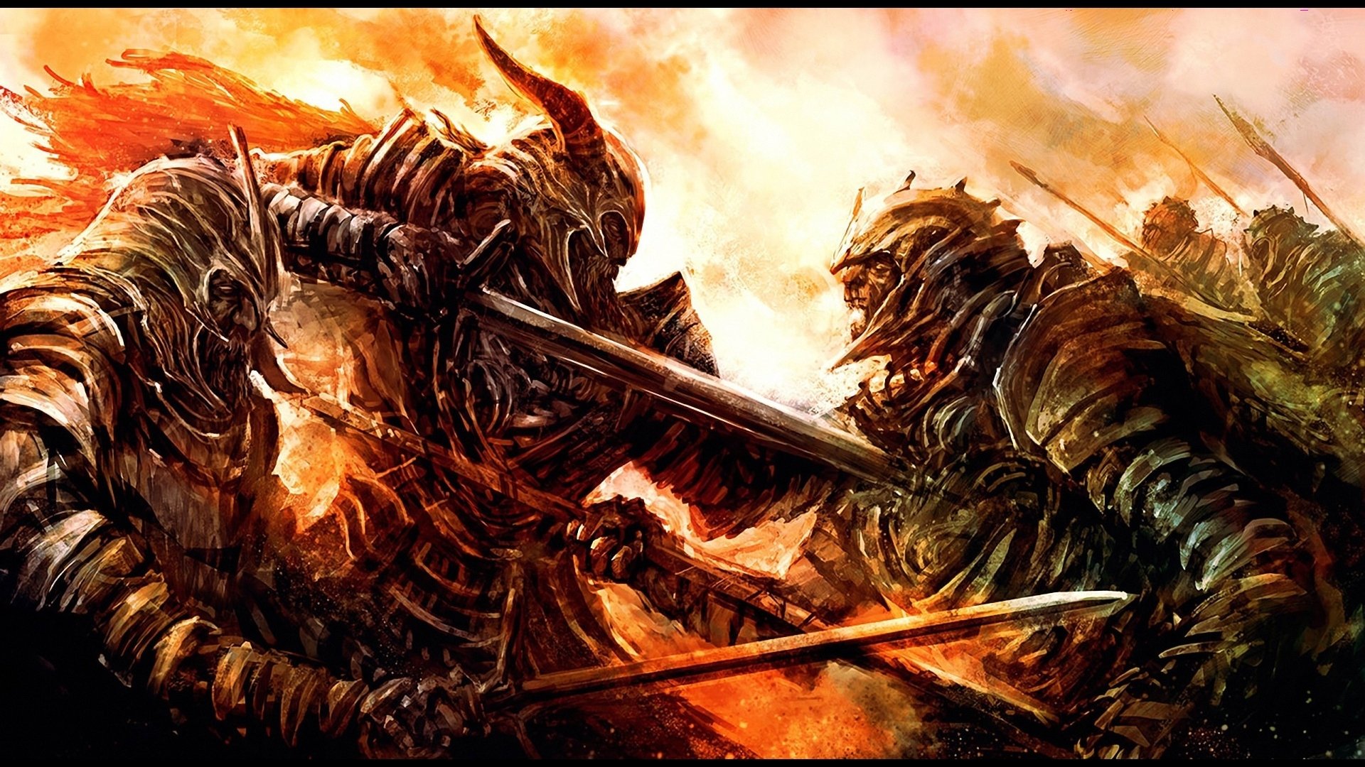 Dark Warrior HD Wallpaper By RiyaHD Cassiem