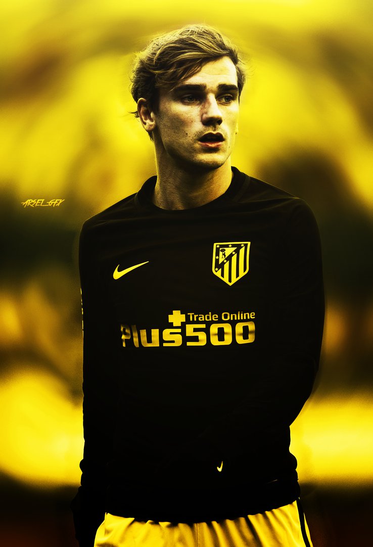 Antoine Griezmann The Golden Player By Arselgfx