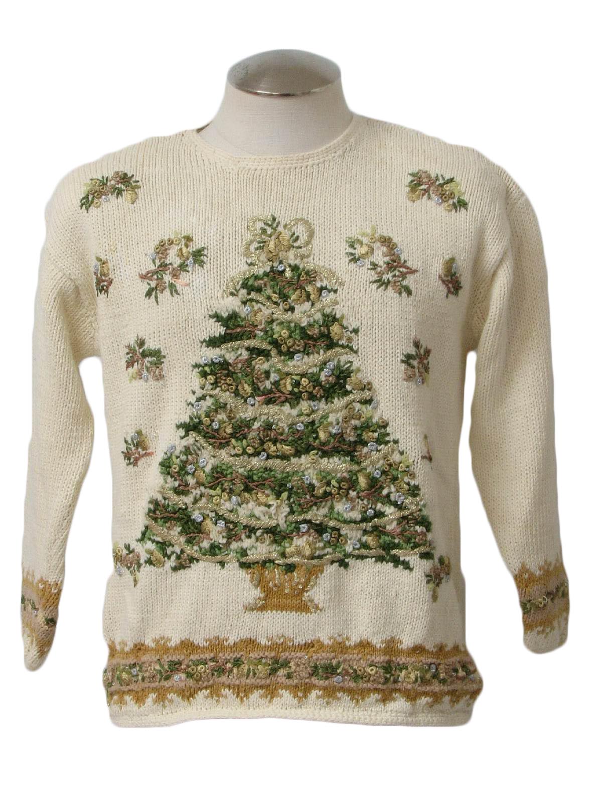 Womens Ugly Christmas Sweater Petite Sophisticate