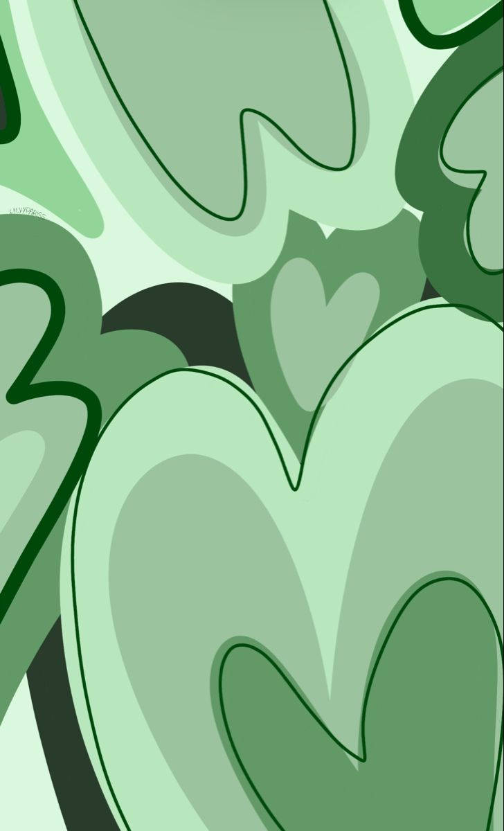 Top Green Heart Wallpaper Full HD 4k To Use