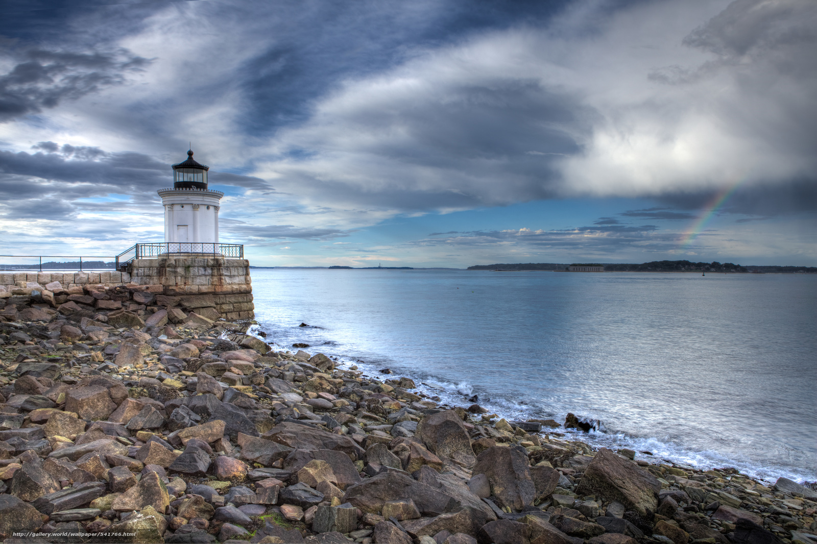 Wallpaper Portland Oregon Sea Lighthouse Desktop