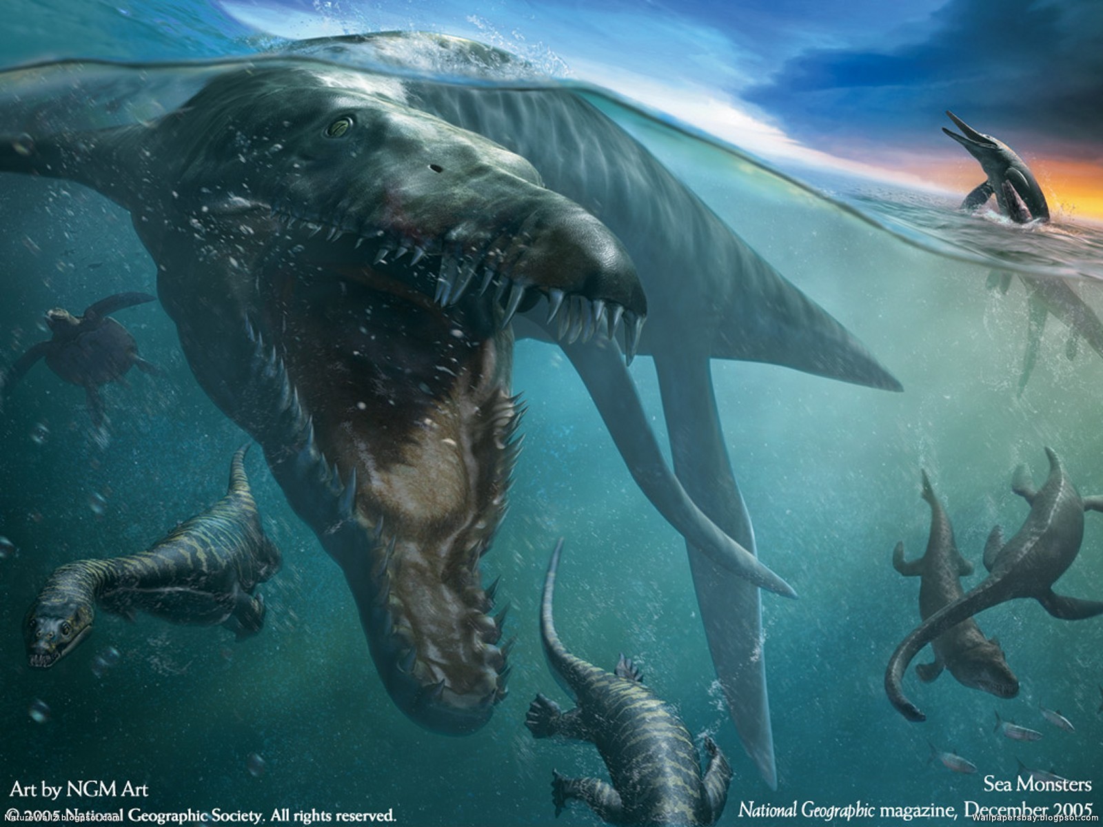 Dinosaur Digital HD Desktop Wallpaper Image