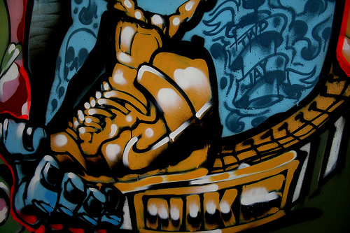 Graffiti Nike Logo