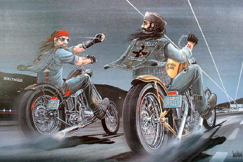 Sunset Blvd. – David Mann Art Poster (New)