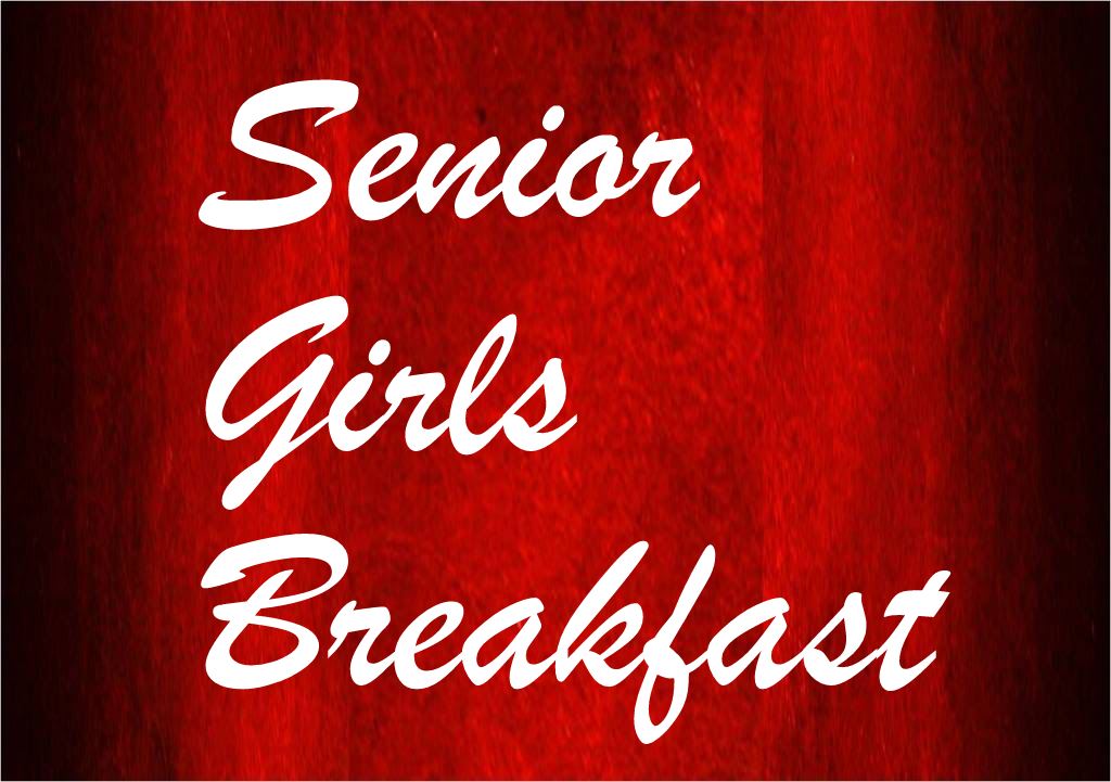 Delta Sigma Theta Sorority Inc Senior Girls Breakfast