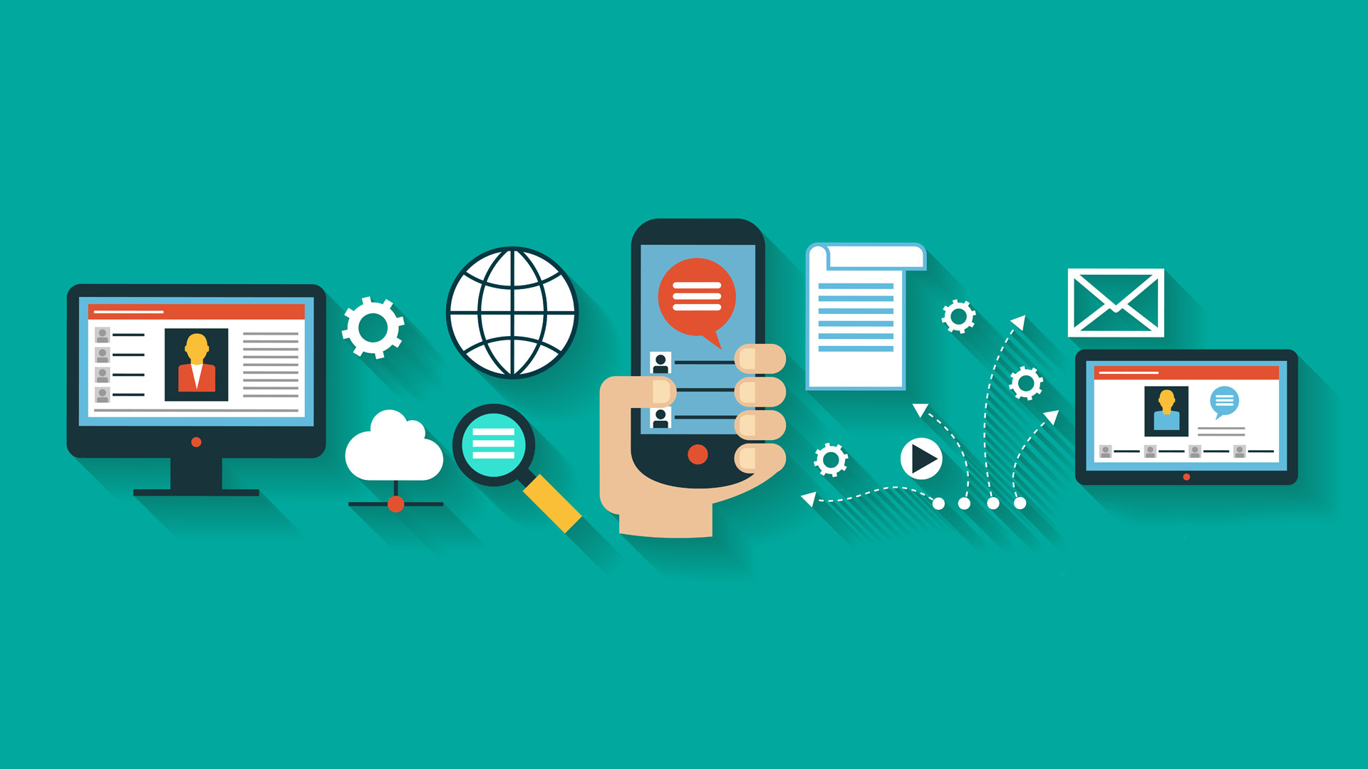Widescreen Marketing Wallpaper