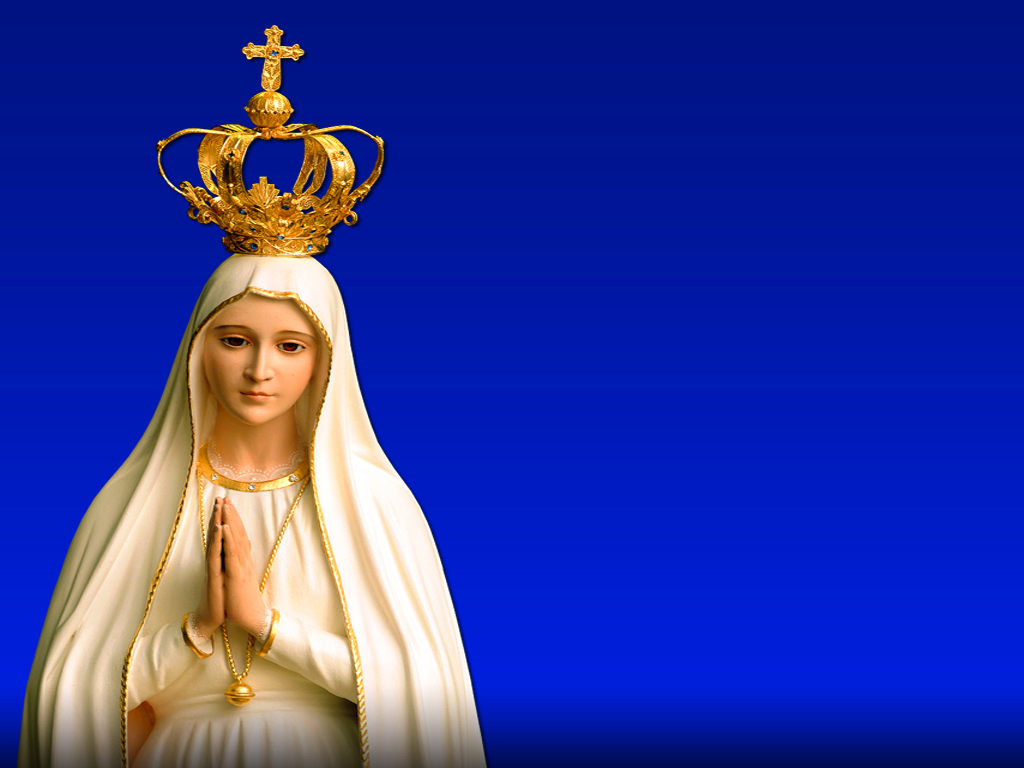 Our Lady Of Rosary Statue