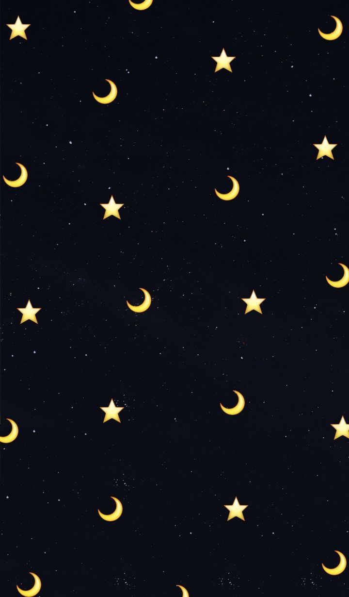 Moon And Star Phone Background Background Wallpaper