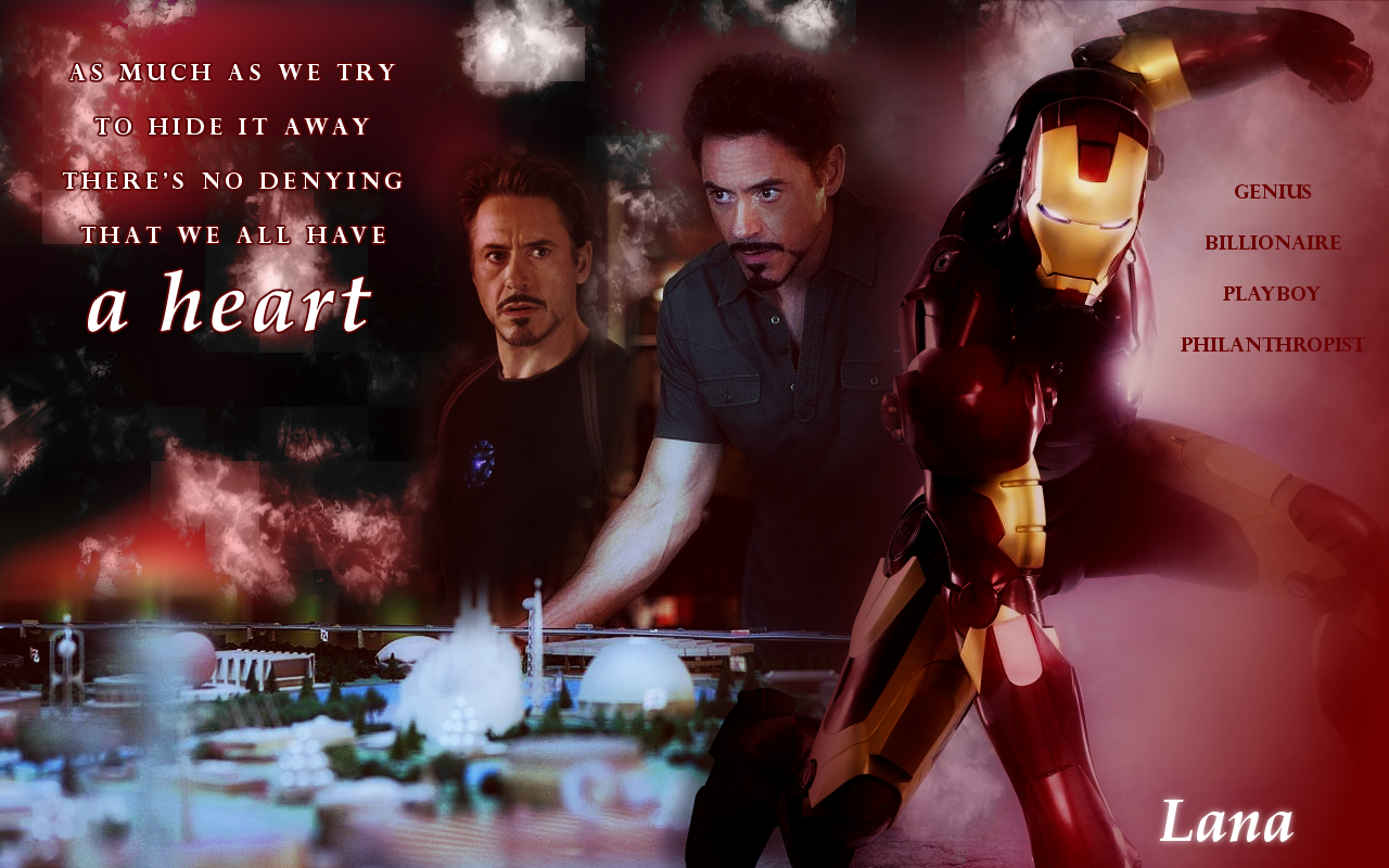 Iron Man Tony Stark Wallpaper By Kamenriderreaper On