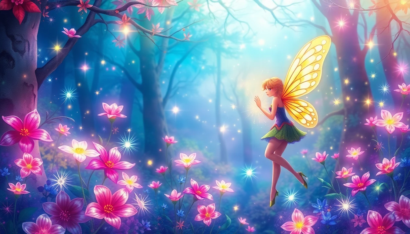 Pretty Fairy Wallpaper