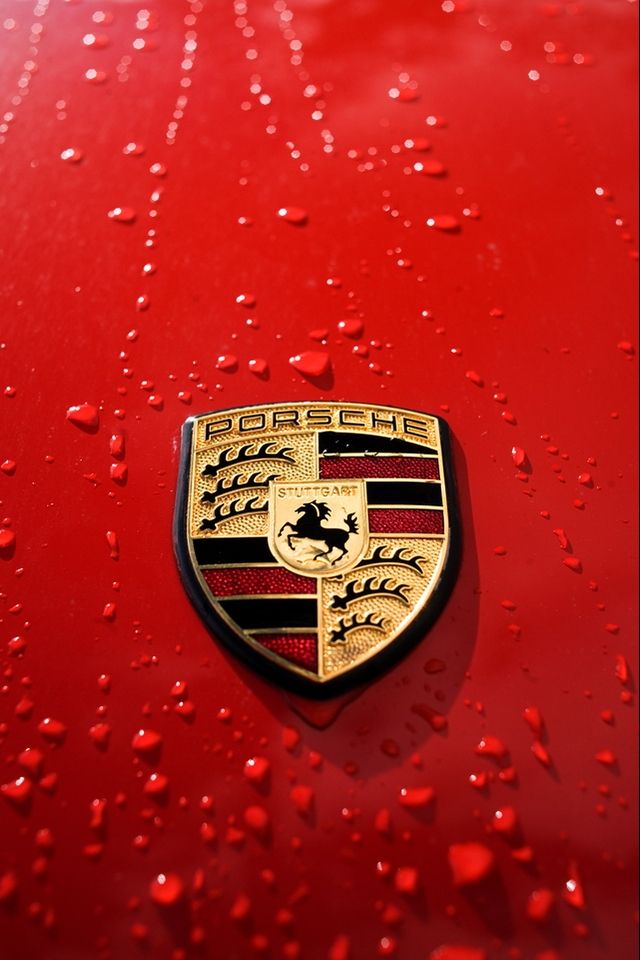 Porsche Logo iPhone wallpaper Sports Car Bikes