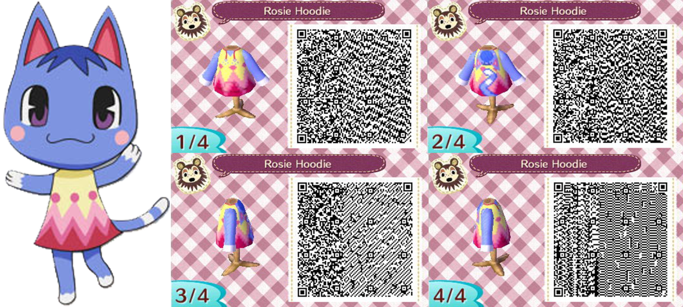 ACNL  Rosie Hoodie Request by ACNL QR CODEZ on