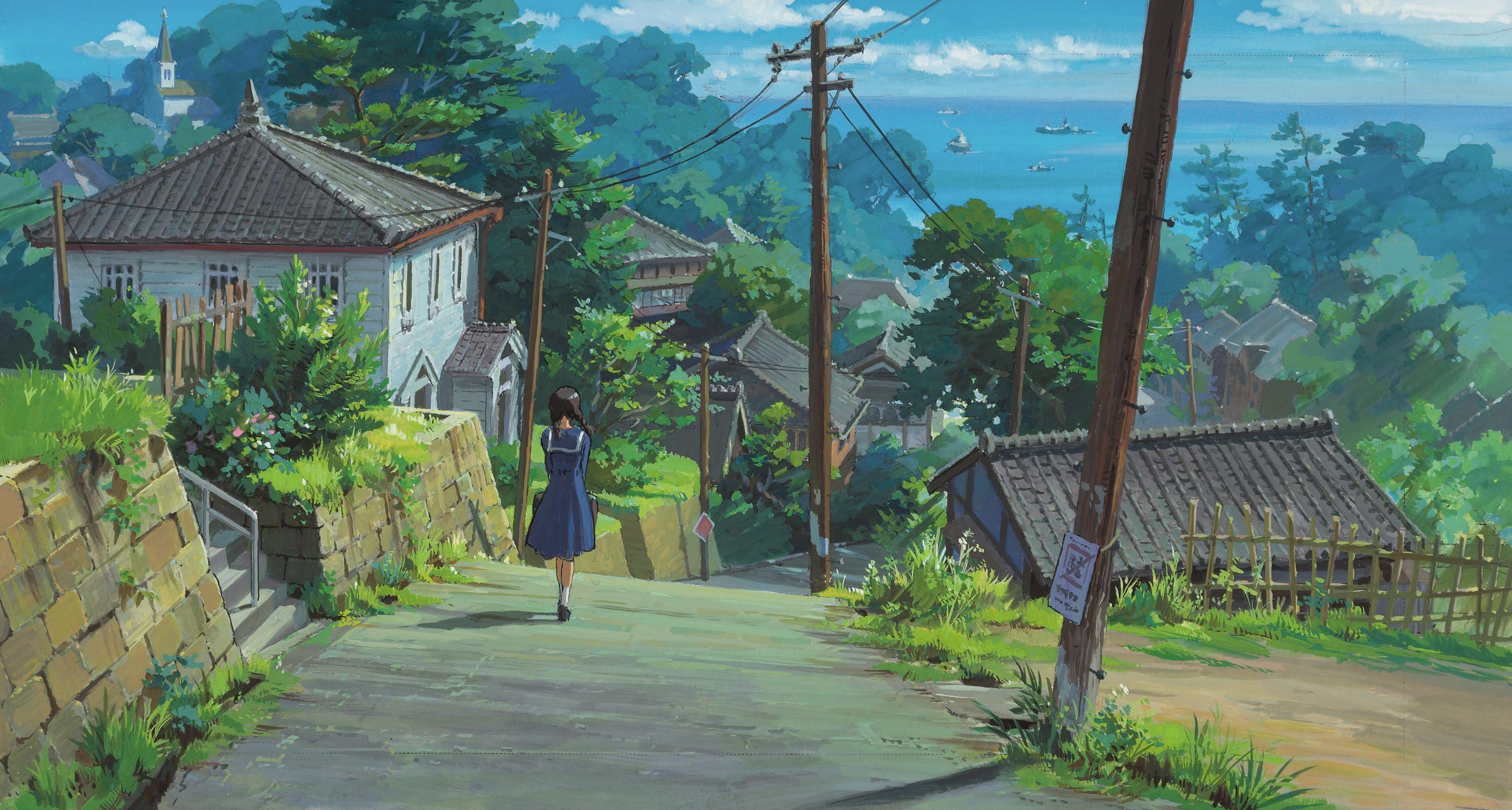 Ghibli S Ponyo Concept Art Background And Illustration