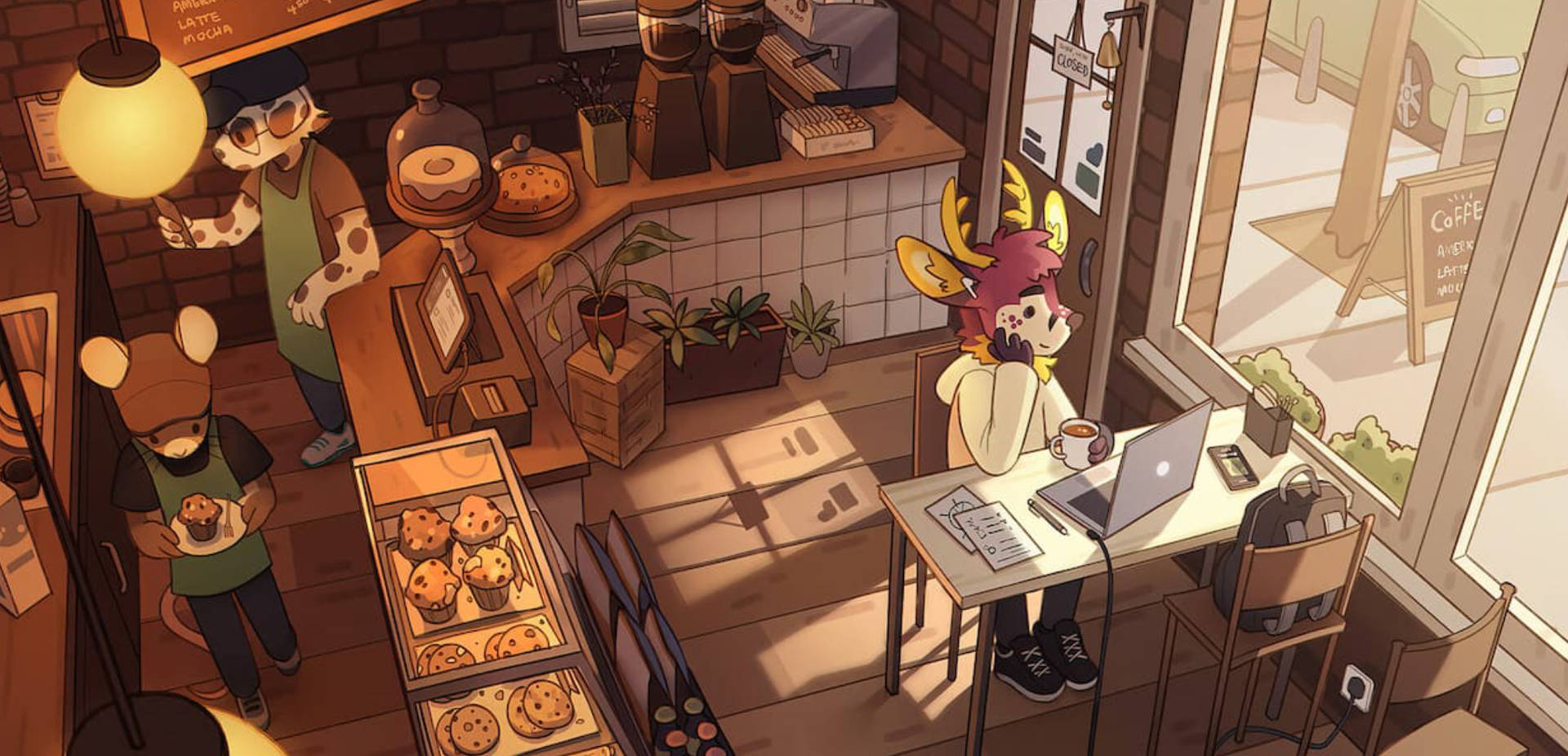 4k Lo Fi Wallpaper