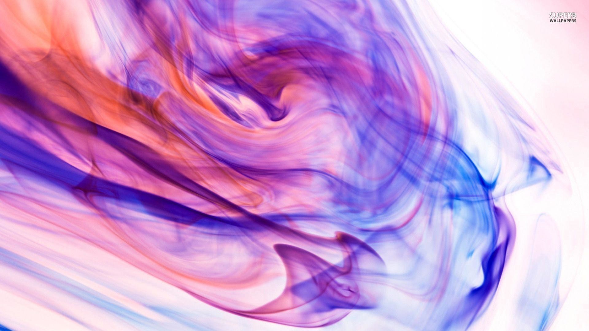 Colorful Smoke Background Wallpaper