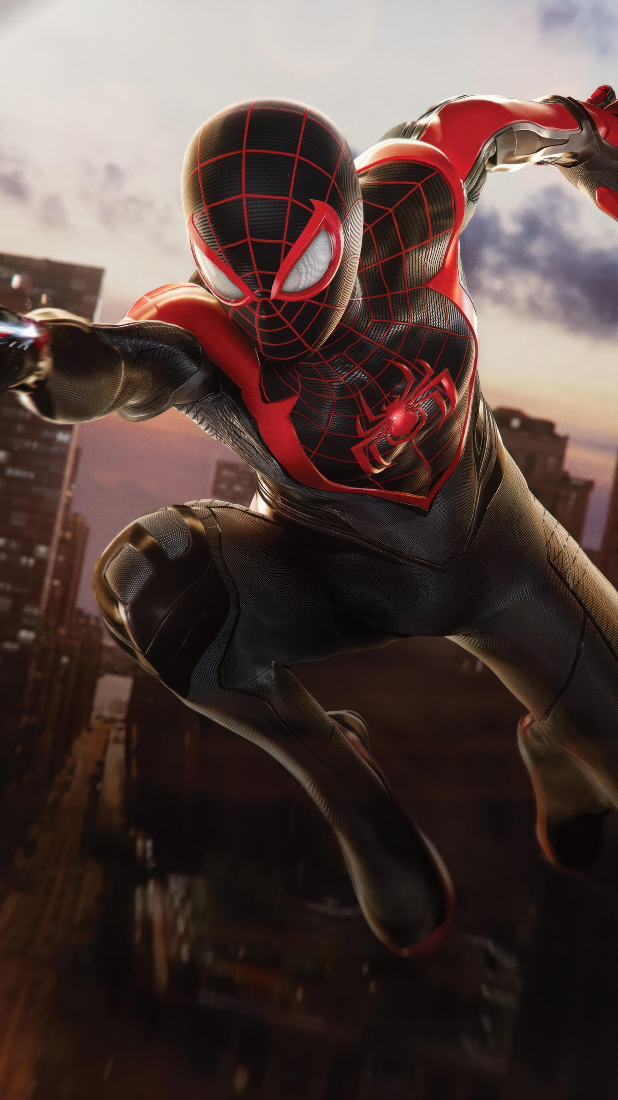 Marvel S Spider Man Miles Morales Game 4k Wallpaper iPhone HD