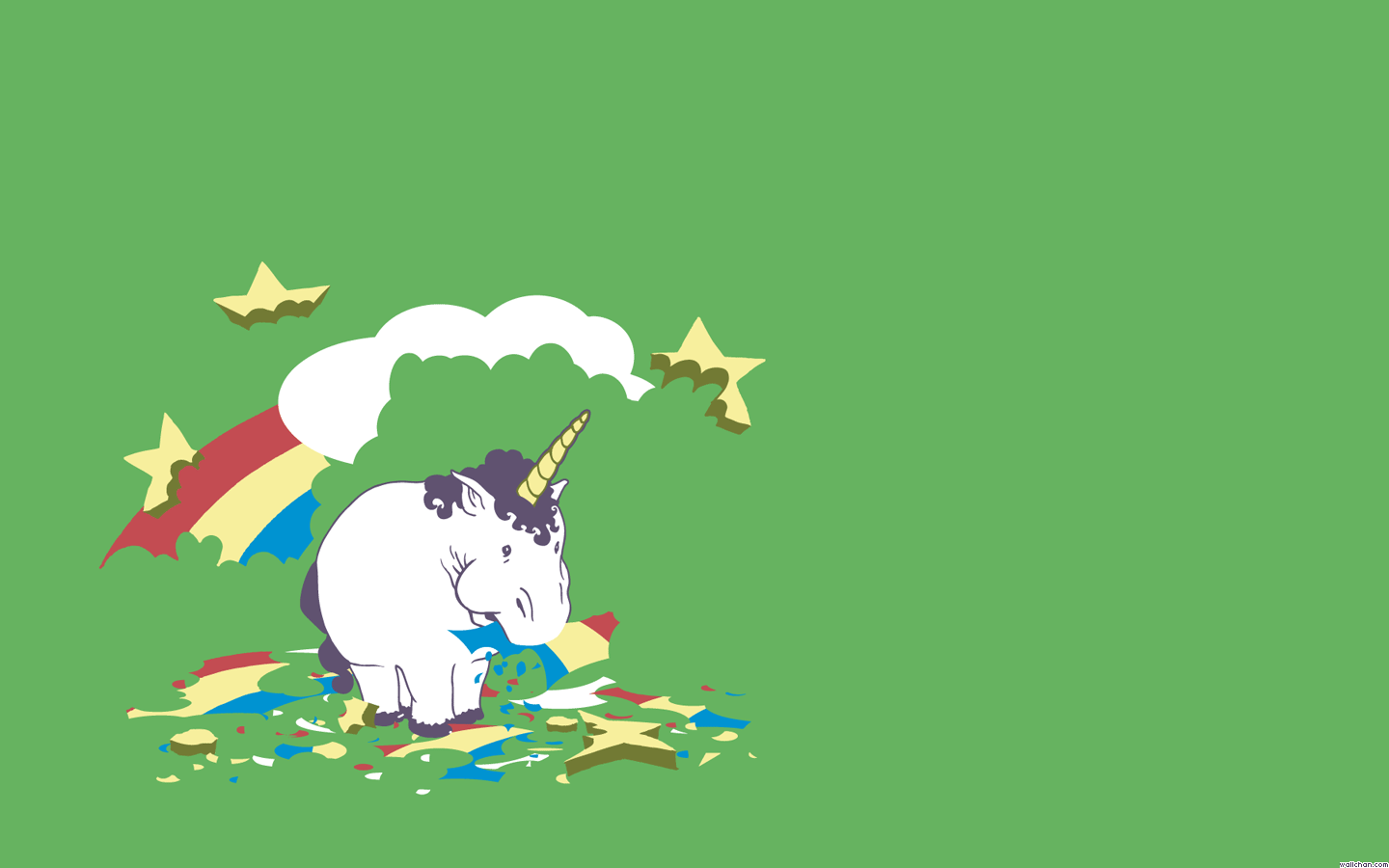 Unicorn Eating Rainbow Wallpaper Unicorns