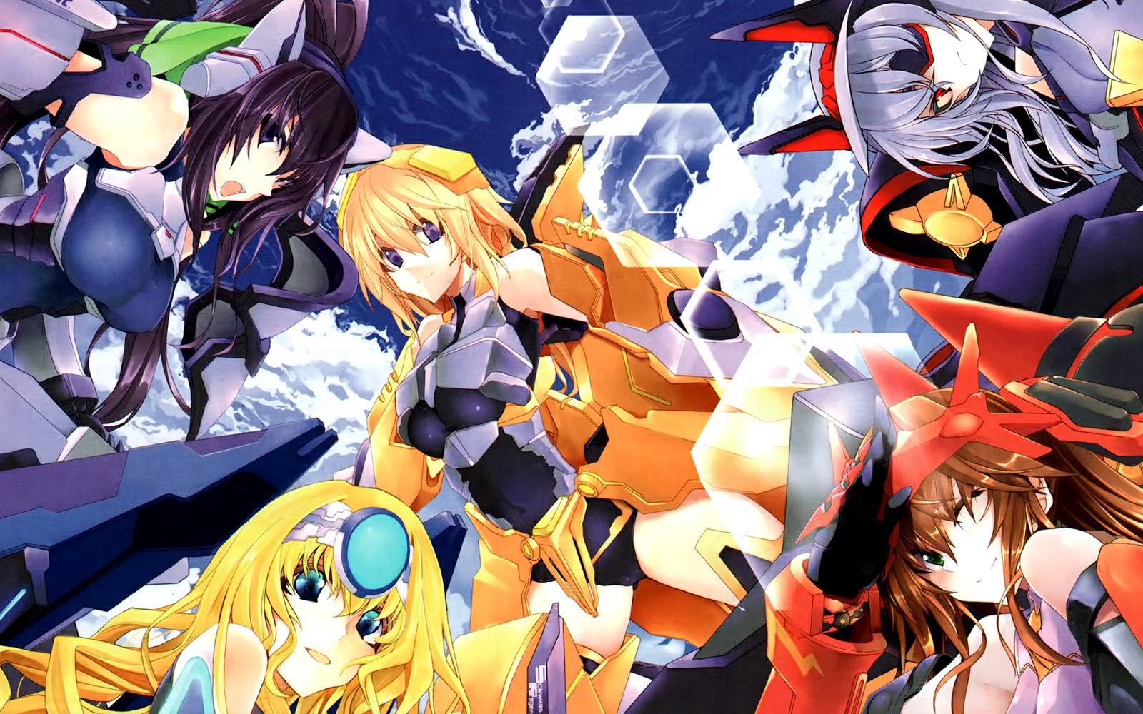 Manga Wallpaper Infinite Stratos