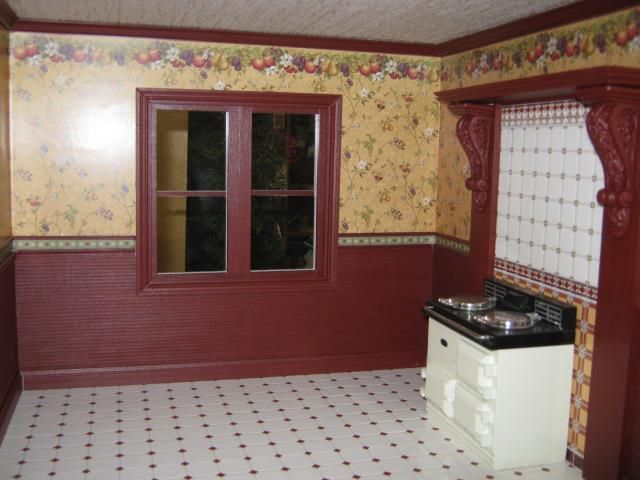 victorian dollhouse kitchen