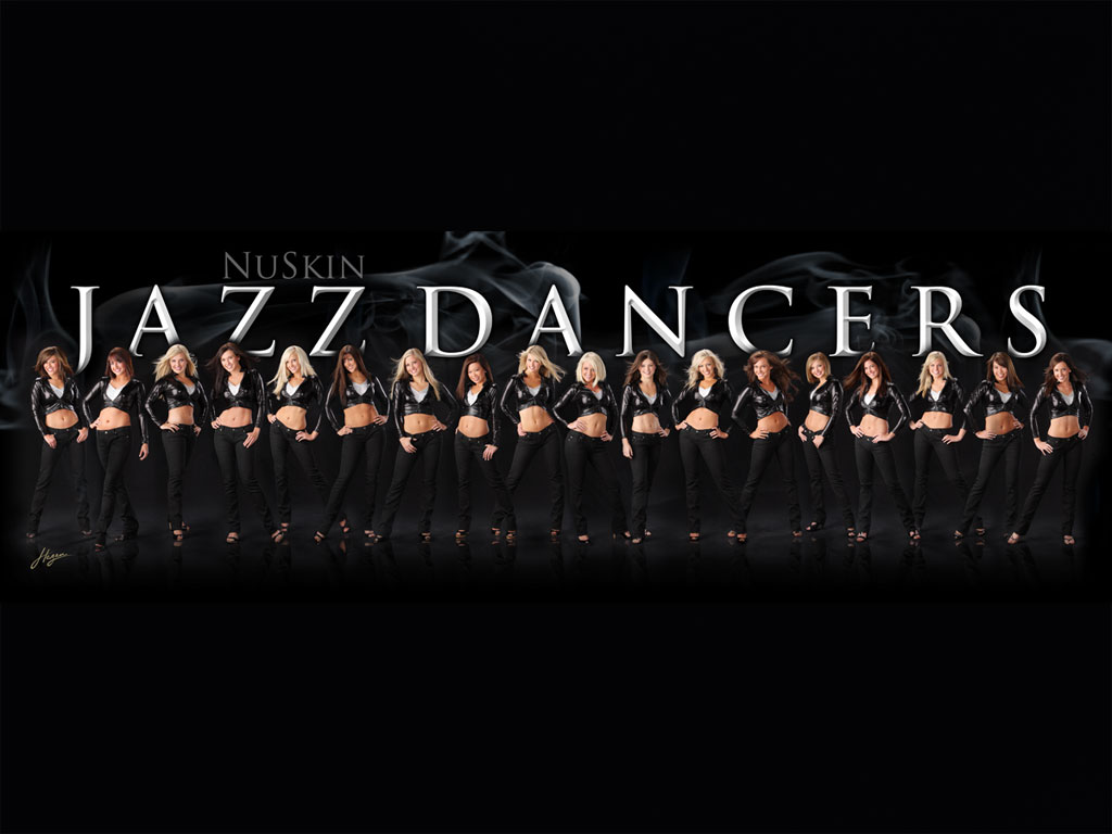 Utah Jazz Dancer Team No Desktop Wallpaper Wallcoo