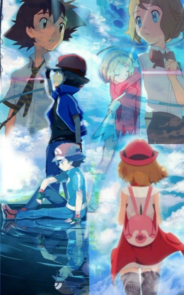 Amourshipping Ash X Serena Ideas Pokemon And