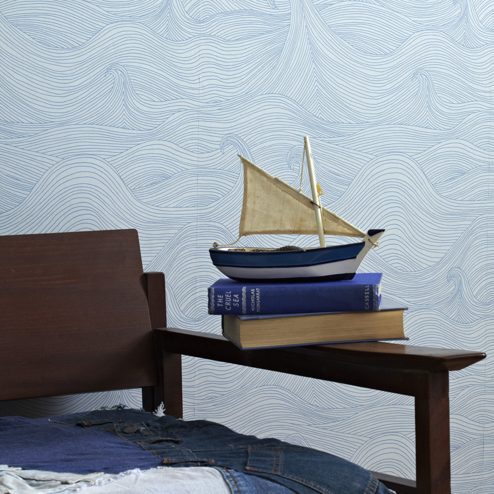 Seascape Wallpaper By Abigail Edwards Makes A Perfectly Relaxing